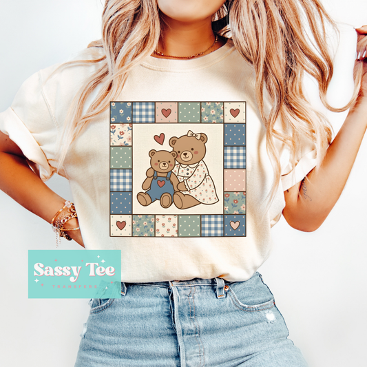 TEDDY GRANDMA CORE QUILT **Preorder/Restock Ships in 5-10 biz days**