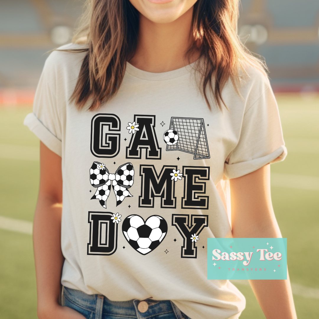 GAME DAY SOCCER BOW **Preorder, Ships in 7-10 days**