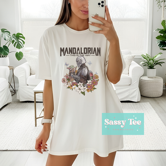 MANDALORIAN BABY YODA THIS IS WAY FLOWERS Dark **Preorder/Restock Ships in Est. 5-12 biz days**