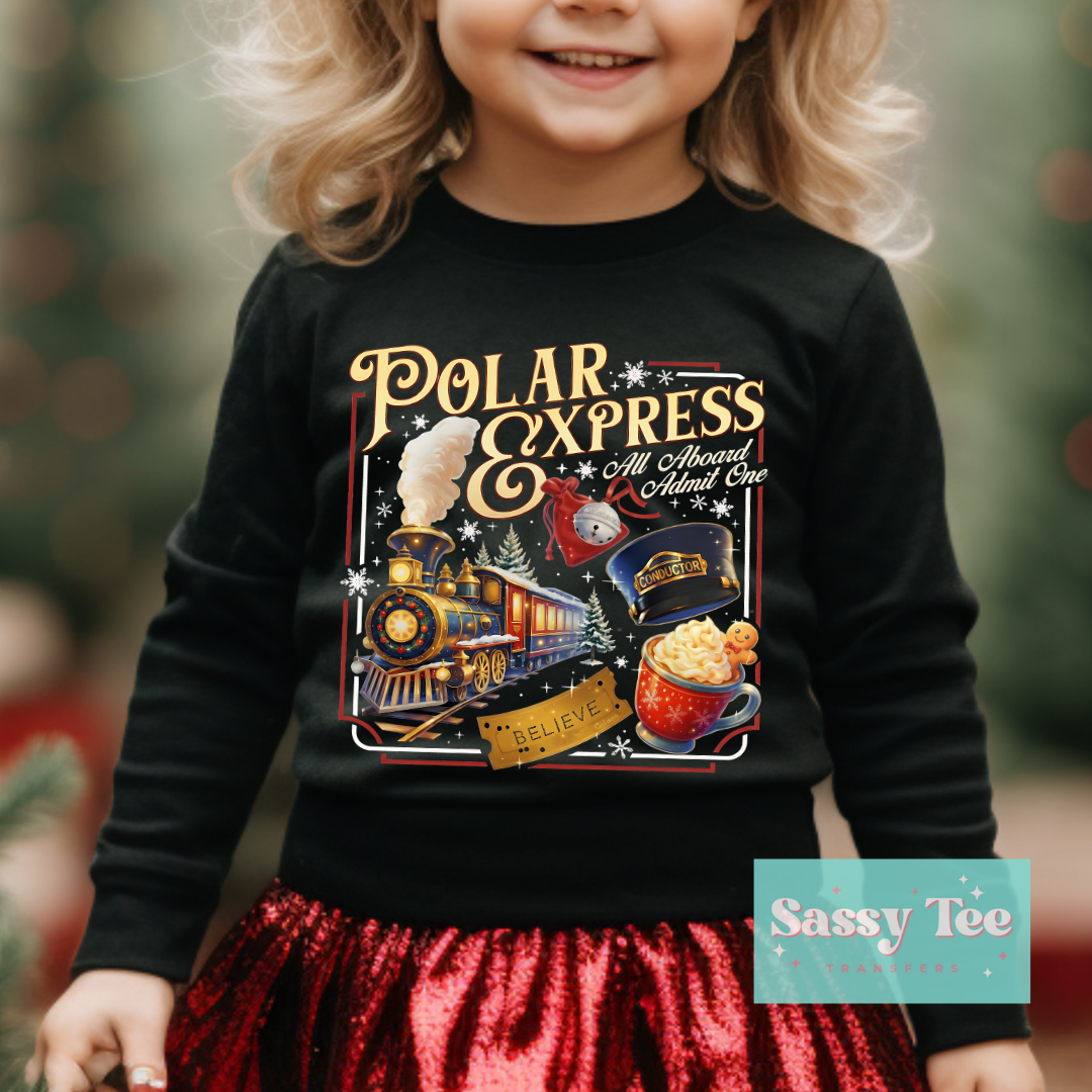 POLAR EXPRESS TRAIN Kids **Preorder/Restock Ships in 5-10 biz days**