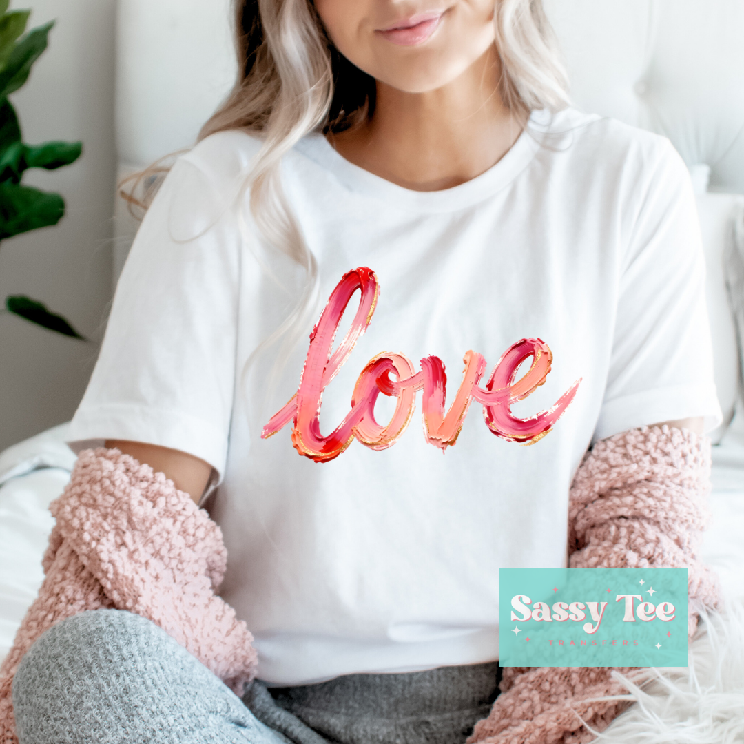 LOVE FAUX TEXTURED PAINT **Preorder/Restock Ships in 5-10 biz days**