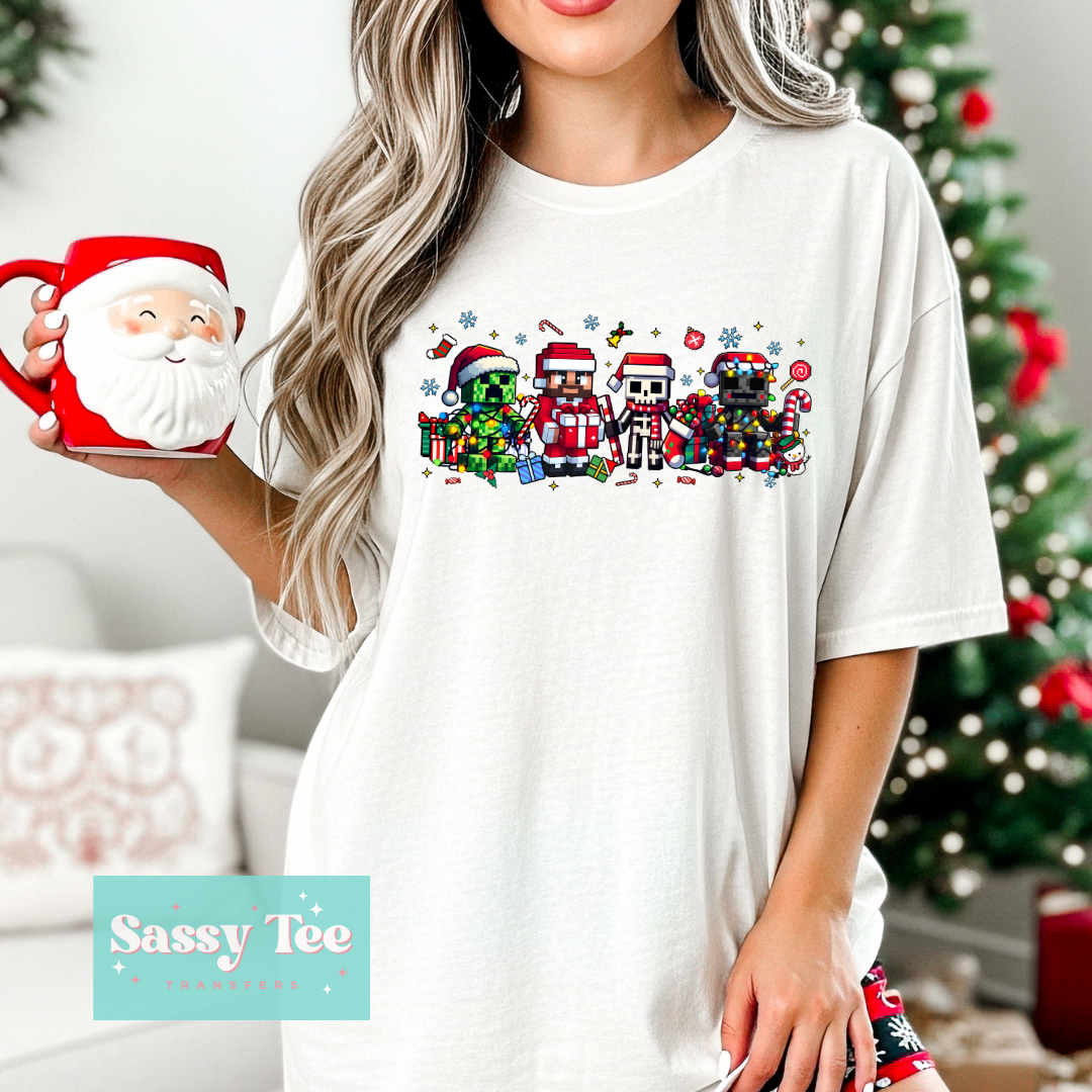 MINE CRAFT CHRISTMAS **Preorder/Restock Ships in 5-10 biz days**