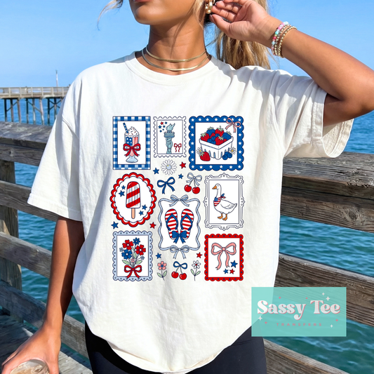 USA FOURTH COASTAL VIBES GOOSE FRAME  **Preorder/Restock Ships in 5-10 biz days**