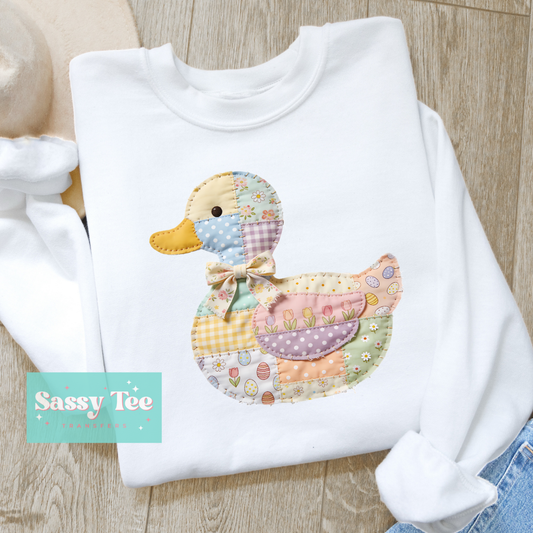 EASTER DUCKLING PASTEL PATCHWORK **Preorder/Restock Ships in 5-10 biz days**