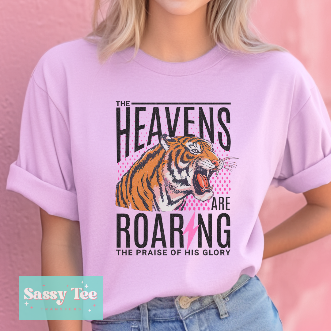 HEAVENS ROARING PRAISE TIGER **Preorder/Restock Ships in Est. 5-12 biz days**