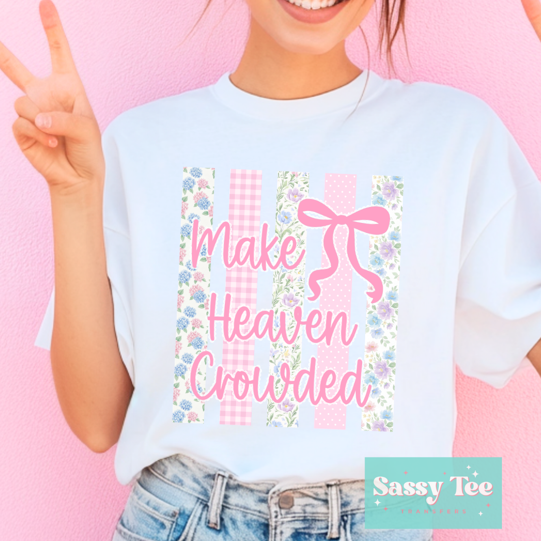 MAKE HEAVEN CROWDED PREPPY HYDRANGEA FLORAL **Preorder/Restock Ships in 5-10 biz days**
