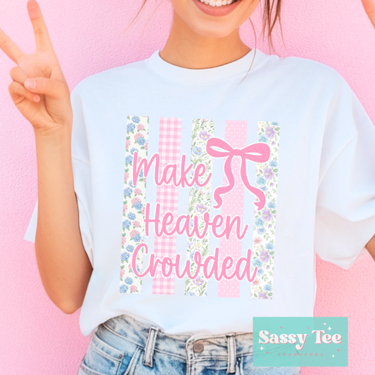 MAKE HEAVEN CROWDED PREPPY HYDRANGEA FLORAL **Preorder/Restock Ships in 5-10 biz days**