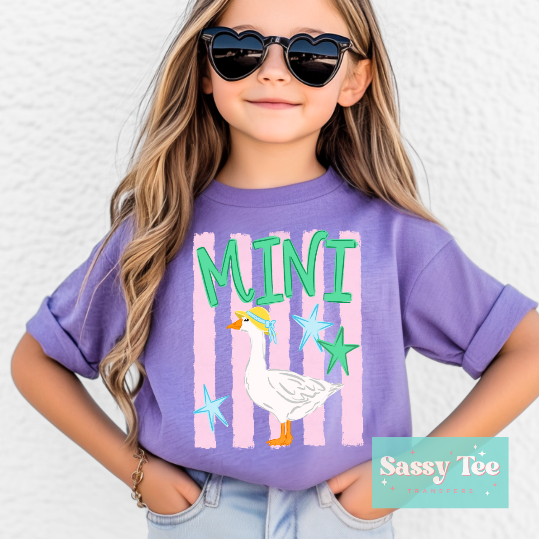 MINI GOOSE PREPPY VIRAL STRIPS Kids **Preorder/Restock Ships in 5-10 biz days**