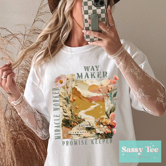 WAY MAKER MIRACLE WORKER PROMISE KEEPER FAITH **Preorder/Restock Ships in 5-10 biz days**