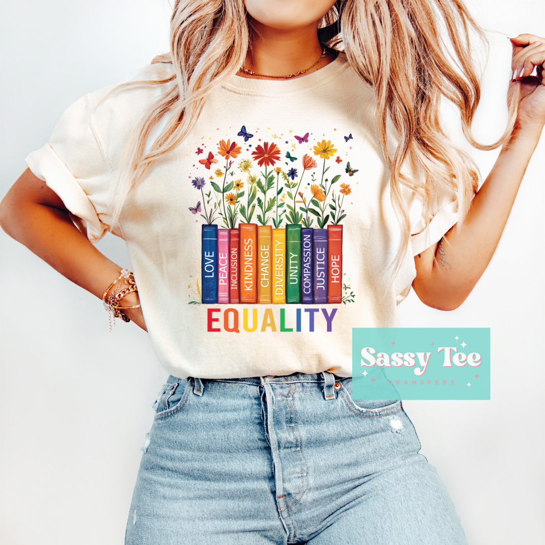 EQUALITY BOOKS FLOWERS **Preorder/Restock Ships in 5-10 biz days**