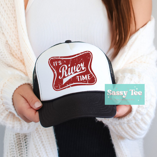 IT'S RIVER TIME Hat/Pocket **Preorder, Ships in 5-14 biz days**