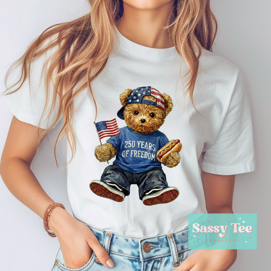 TEDDY USA 250 YEARS FREEDOM **Preorder/Restock Ships in 5-10 biz days**