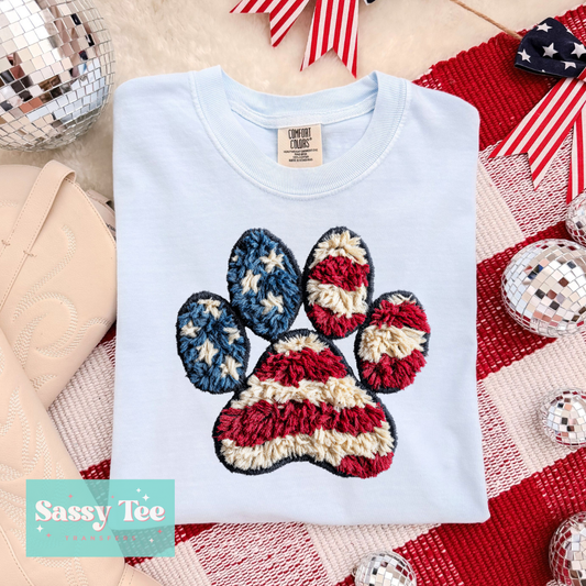 DOG PAW USA FAUX YARN **Preorder/Restock Ships in 5-10 biz days**