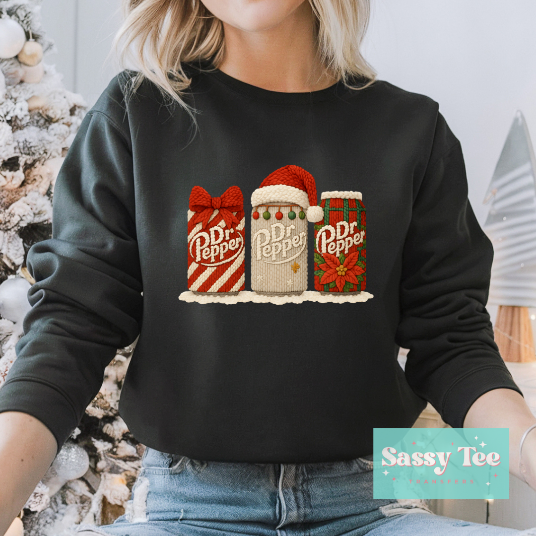 DR PEPPER RED FAUX YARN **Preorder/Restock Ships in 5-10 biz days**