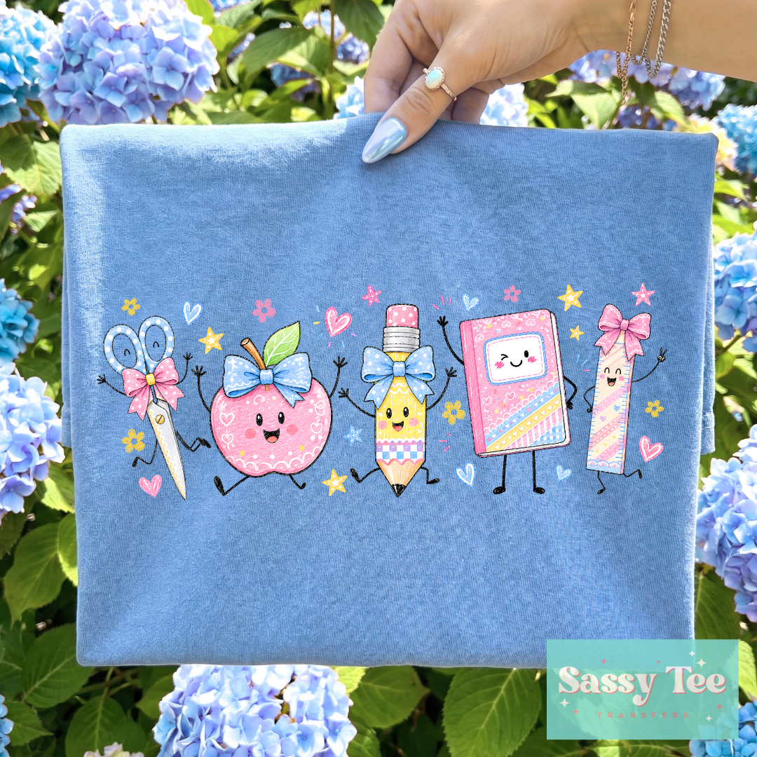 SCHOOL TEACH DOODLES PASTEL **Preorder/Restock Ships in 5-10 biz days**