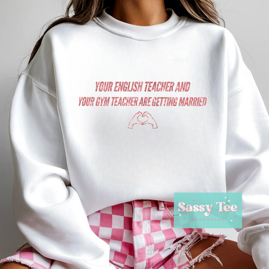 YOUR ENGLISH TEACH GYM COACH SWIFT HEART **Preorder/Restock Ships in 5-10 biz days**