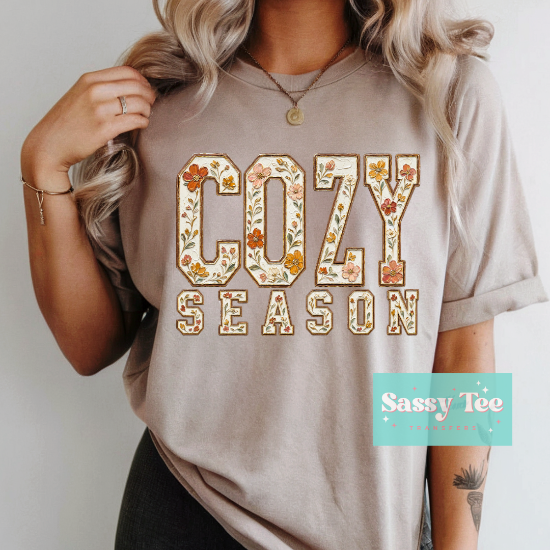 COZY SEASON FALL FAUX TEXTURED PAINT **Preorder/Restock Ships in 5-10 biz days**