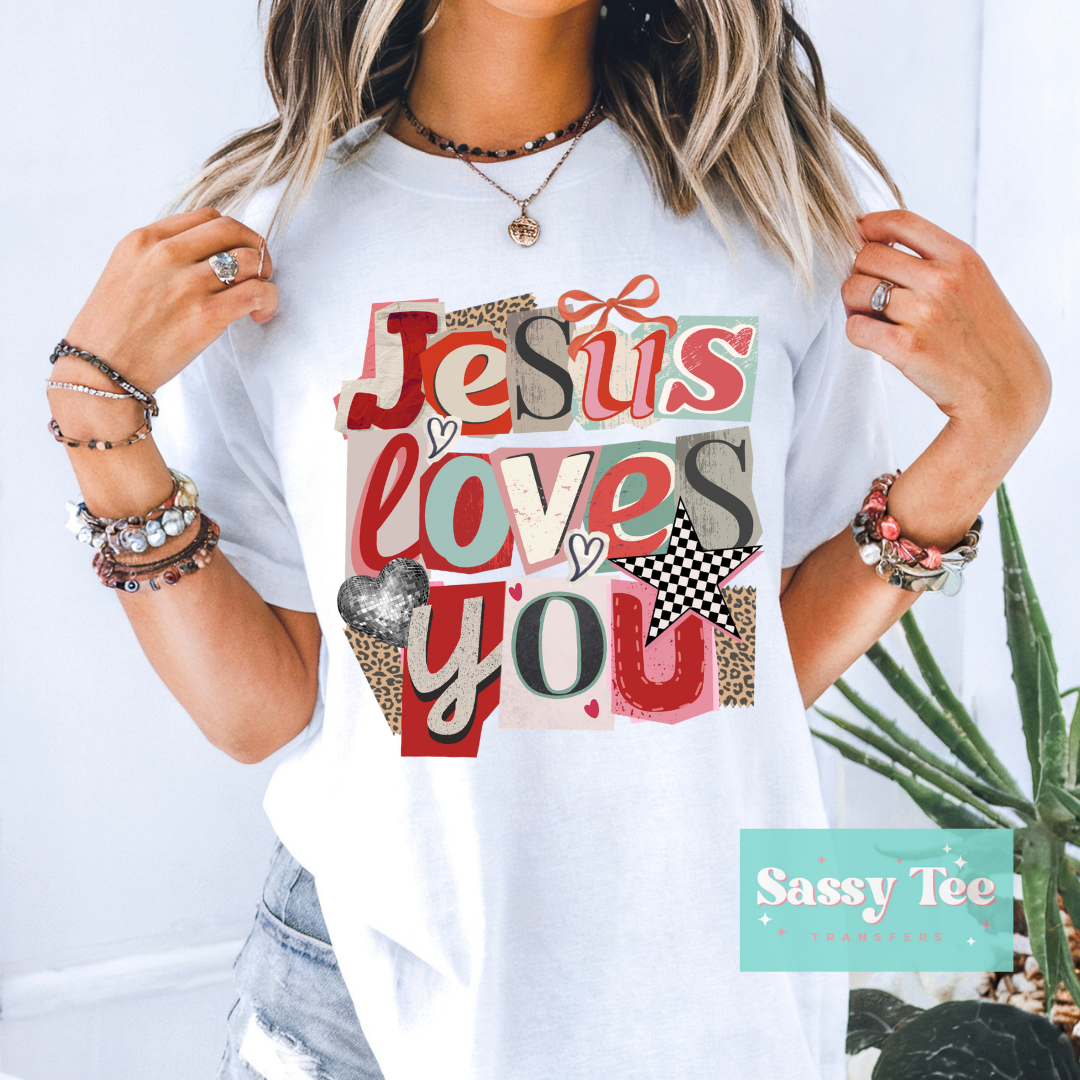 JESUS LOVES YOU RETRO **Preorder/Restock Ships in 5-10 biz days**