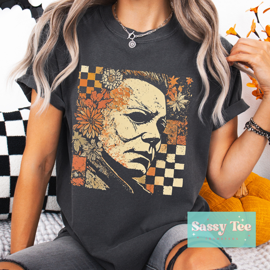 MYERS RETRO FLOWERS CHECKERS **Preorder/Restock Ships in 5-10 biz days**