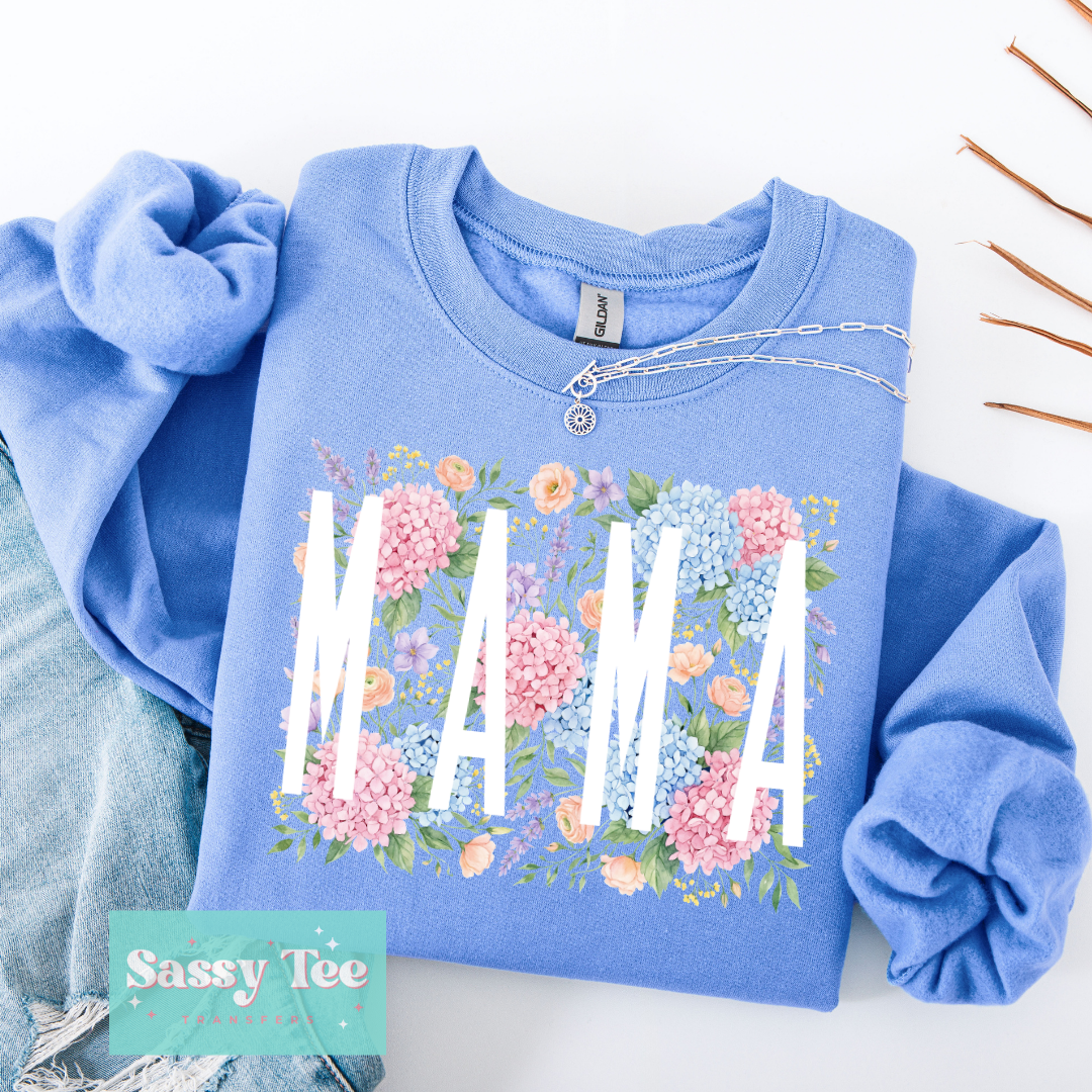 MAMA WHITE HYDRANGEA FLORAL **Preorder/Restock Ships in 5-10 biz days**