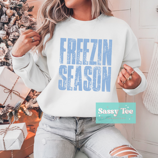 FREEZIN SEASON DISTRESSED BLUE **Preorder/Restock Ships in 5-10 biz days**