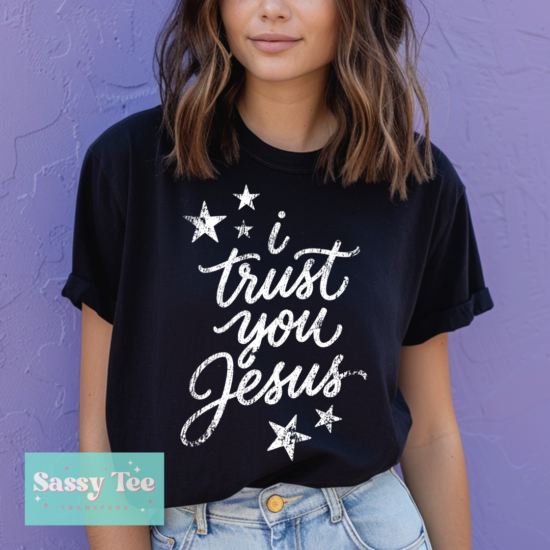 I TRUST YOU JESUS STARS **Preorder/Restock Ships in 5-10 biz days**