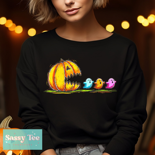 PAC PUMPKIN MAN GHOSTS BRIGHT COLORS **Preorder/Restock Ships in 5-10 biz days**