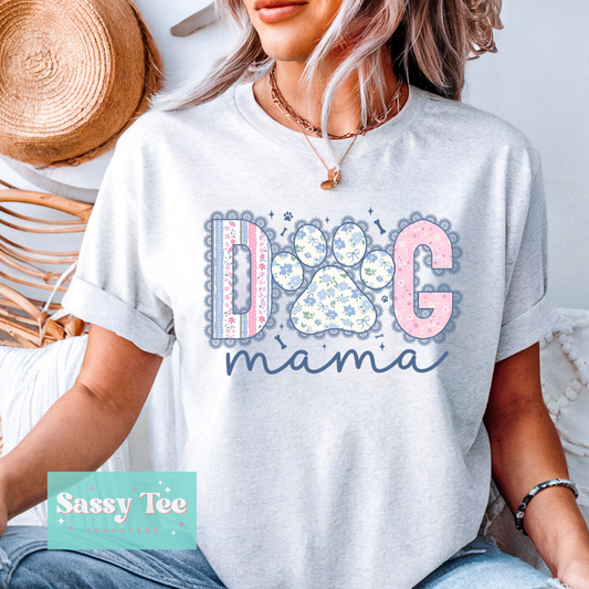 DOG MOM PINK BLUE **Preorder/Restock Ships in 5-10 biz days**
