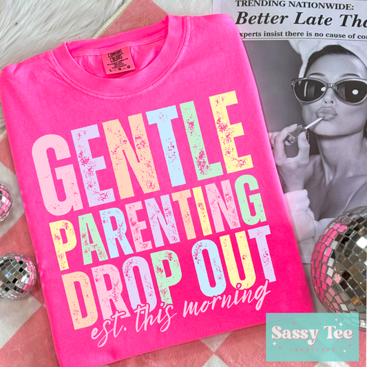 GENTLE PARENTING DROP OUT PASTELS **Preorder/Restock Ships in 5-10 biz days**