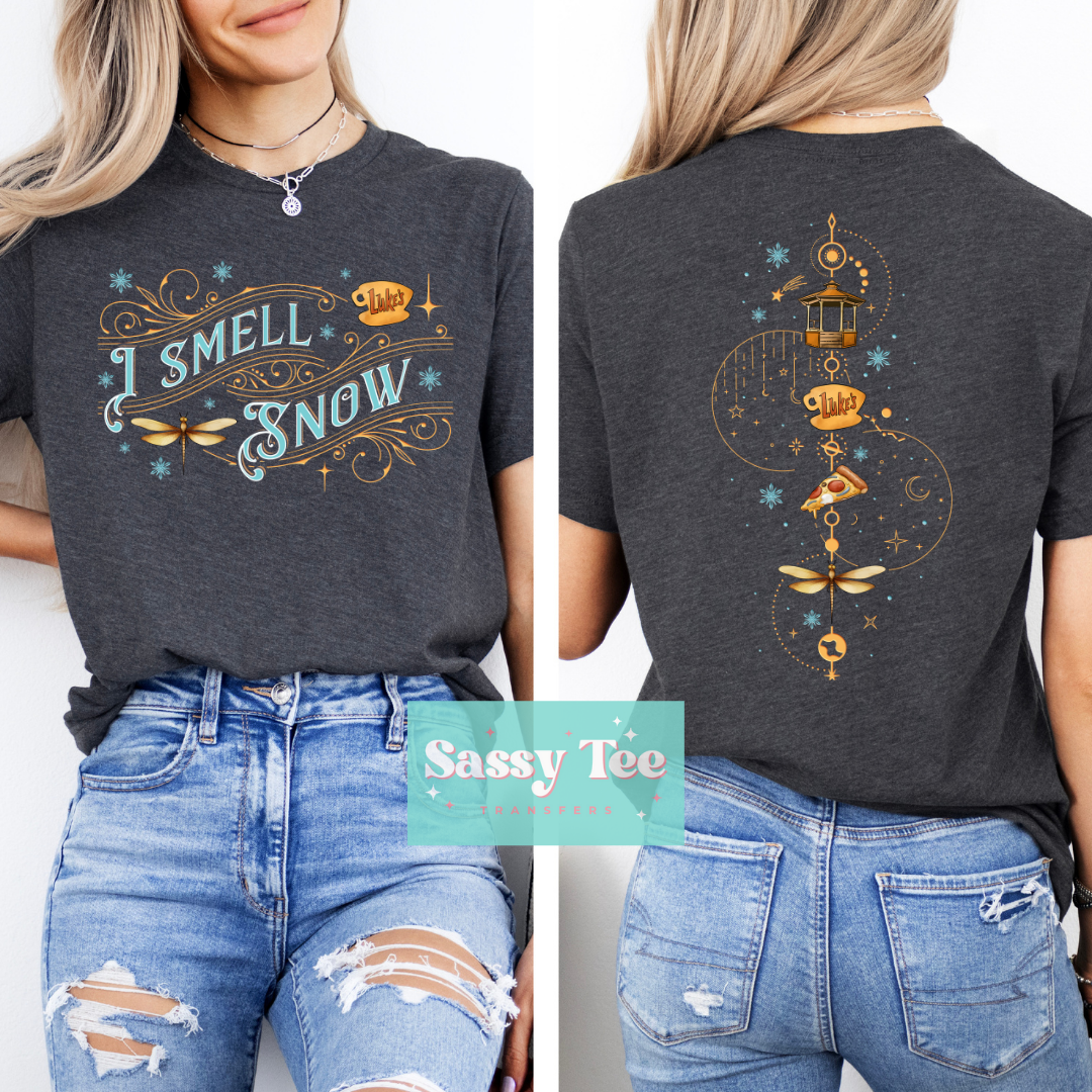 I SMELL SNOW GILMORE Front + Back Options **Preorder/Restock Ships in 5-10 biz days**