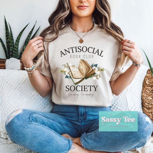 ANTISOCIAL BOOK CLUB SOCIETY VINTAGE **Preorder/Restock Ships in 5-10 biz days**