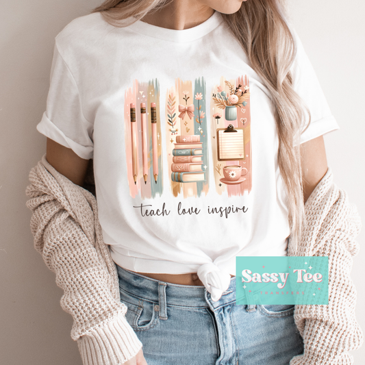 TEACH LOVE INSPIRE ART **Preorder Ships in 5-10 biz days**
