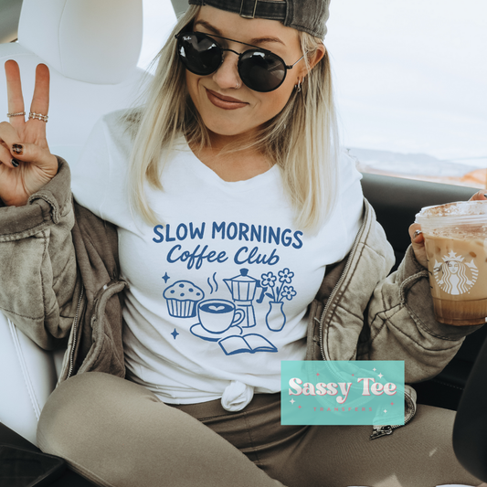 SLOW MORNINGS COFFEE CLUB **Preorder Ships in 5-10 biz days**