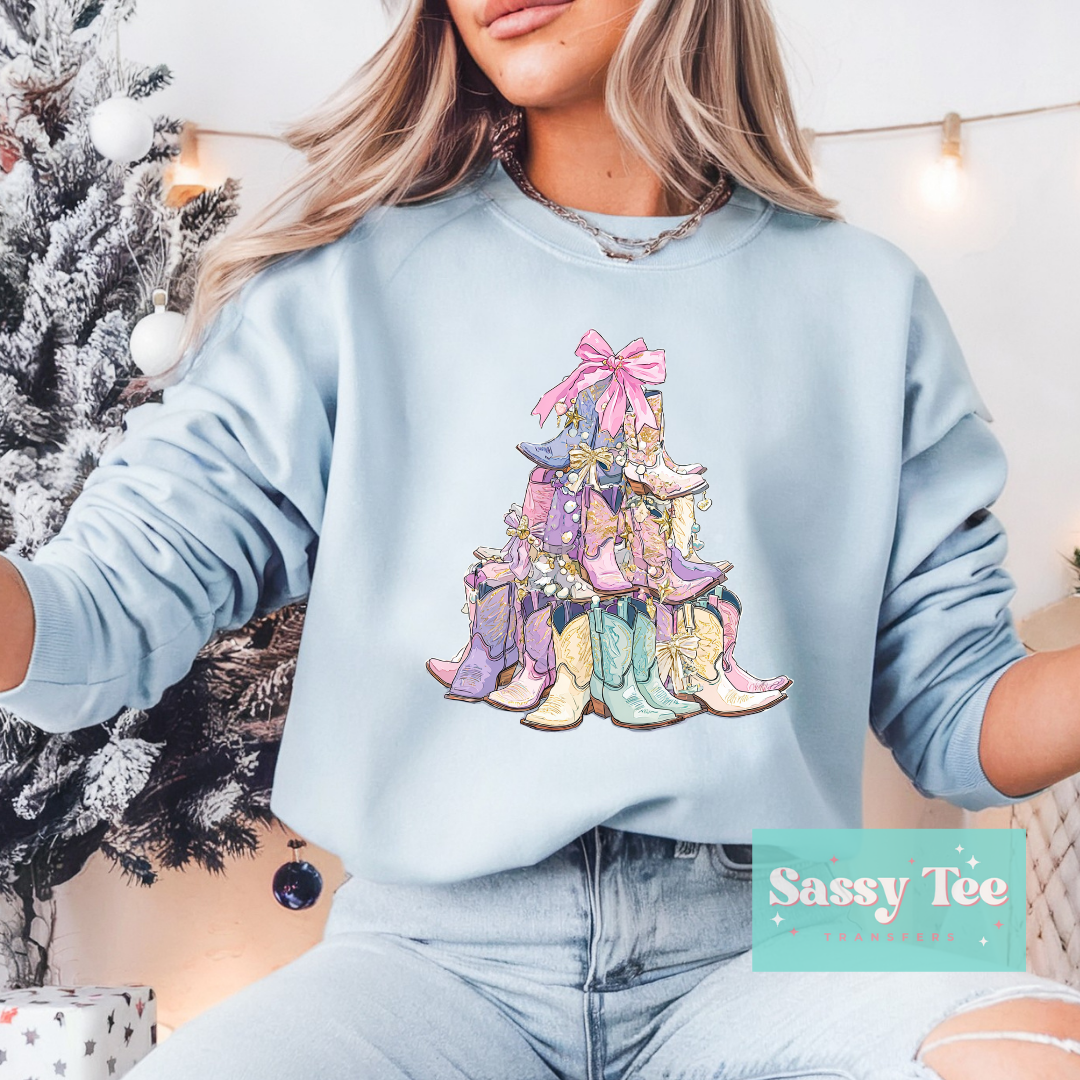 COWGIRL BOOTS CHRISTMAS TREE **Preorder/Restock Ships in 5-10 biz days**