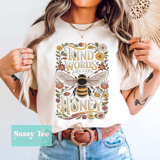 KIND WORDS LIKE HONEY **Preorder/Restock Ships in 5-10 biz days**