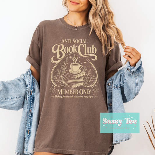 ANTI SOCIAL BOOK CLUB COFFEE **Preorder/Restock Ships in 5-10 biz days**