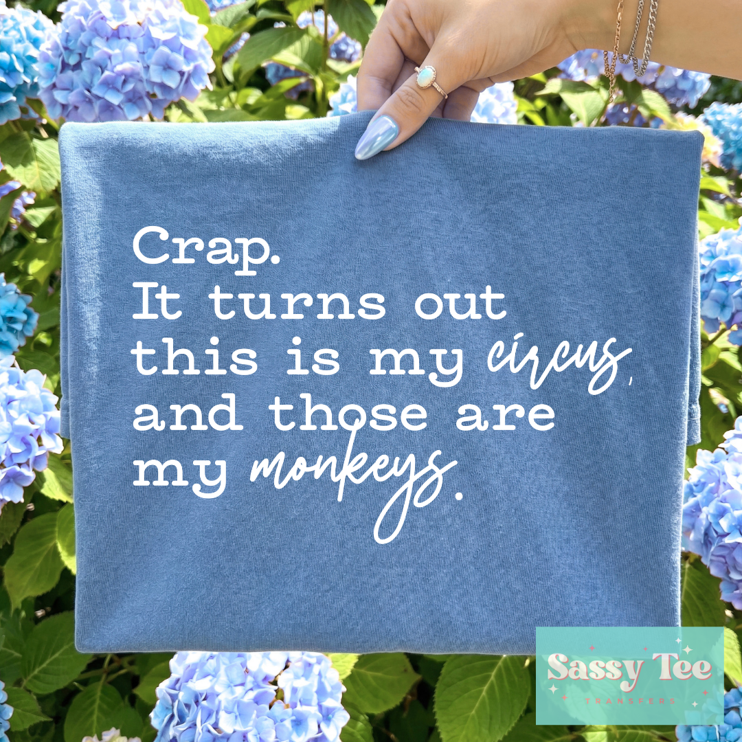 CRAP TURNS OUT THIS IS MY CIRCUS **Preorder/Restock Ships in 5-10 biz days**