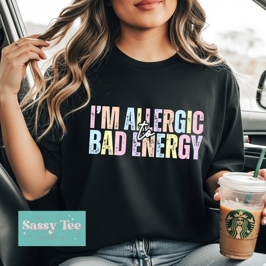 I'M ALLERGIC TO BAD ENERGY PASTELS **Preorder/Restock Ships in 5-10 biz days**