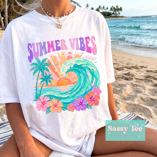 SUMMER VIBES OCEAN FAUX TEXTURE PAINT **Preorder/Restock Ships in 5-10 biz days**