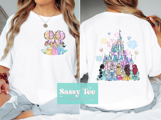 MAGIC CASTLE PRINCESSES Front + Back SET **Preorder Ships in 5-10 biz days**