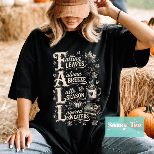 FALL LEAVES FREEZE SEASON SWEATERS **Preorder/Restock Ships in 5-10 biz days**
