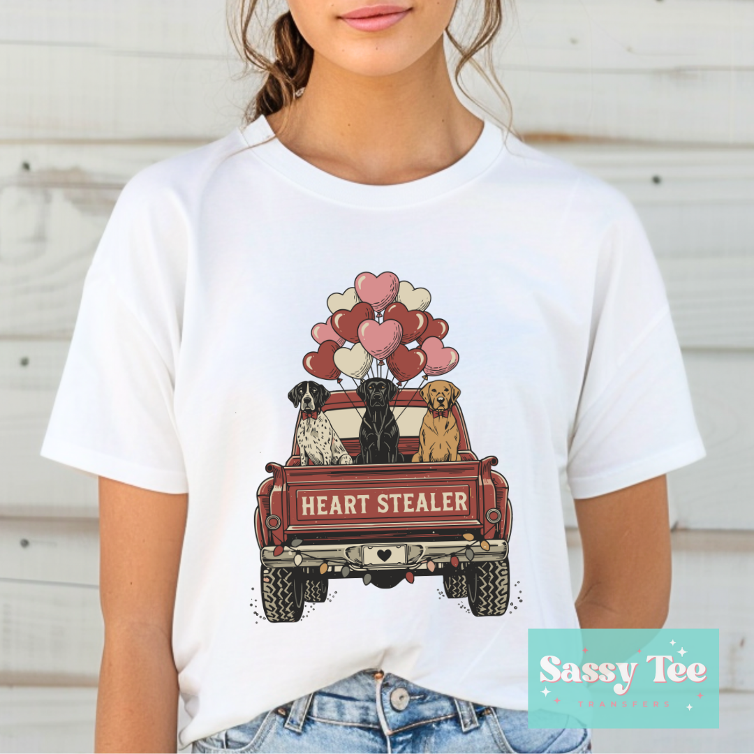 HEART STEALER DOGS TRUCK **Preorder/Restock Ships in 5-10 biz days**