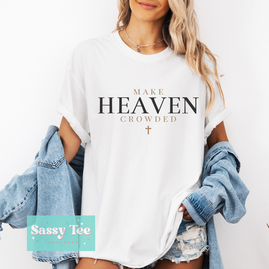 MAKE HEAVEN CROWDED FAITH GOLD BLACK **Preorder/Restock Ships in Est. 5-12 biz days**