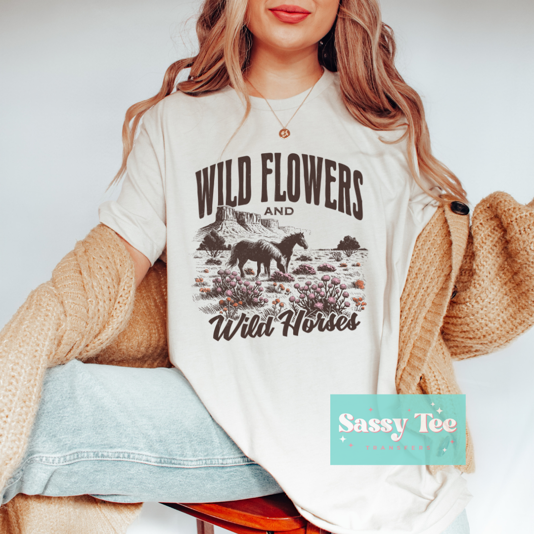 WILD FLOWERS WILD HORSES LAINEY BROWN **Preorder Ships in 5-10 biz days**