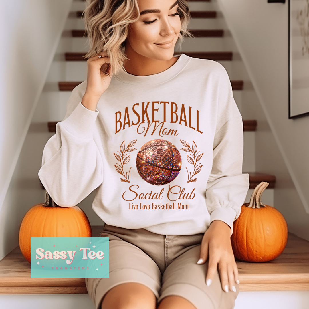 BASKETBALL MOM SOCIAL CLUB DISCO *Ships in 5-10 biz days