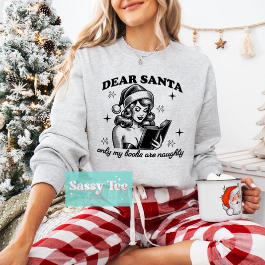 DEAR SANTA BOOKS NAUGHTY **Preorder/Restock Ships in 5-10 biz days**