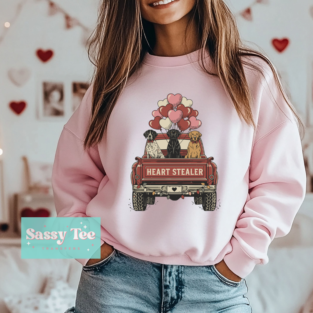 HEART STEALER DOGS TRUCK **Preorder/Restock Ships in 5-10 biz days**
