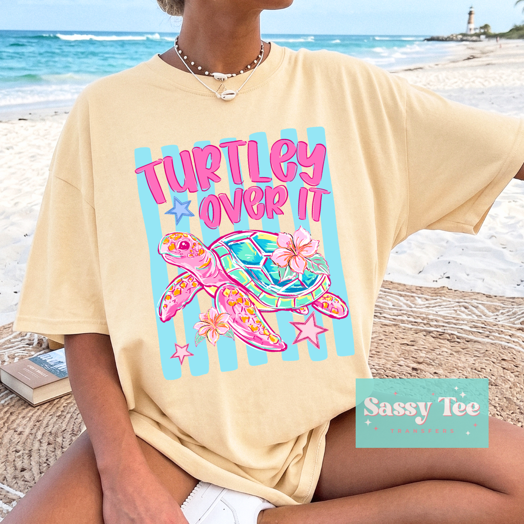 TURTLEY OVER IT PREPPY STRIPES **Preorder/Restock Ships in 5-10 biz days**
