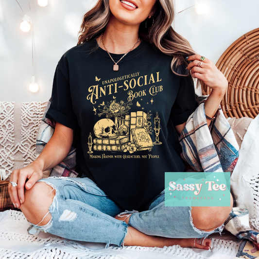 ANTI-SOCIAL BOOK CLUB SKULL **Preorder/Restock Ships in 5-10 biz days**