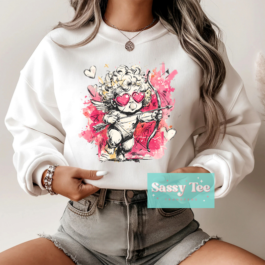 RETRO CUPID PINK BOW ARROW **Preorder/Restock Ships in 5-10 biz days**